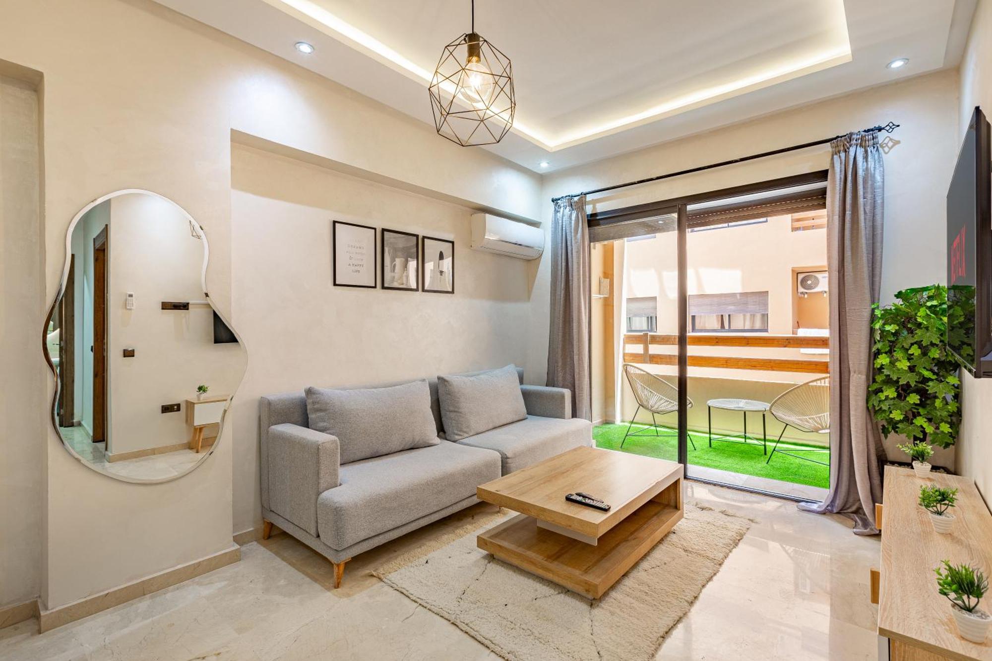 Jolie & Luxueux Appart A Gueliz - 100% Equipe Marrakesh Esterno foto