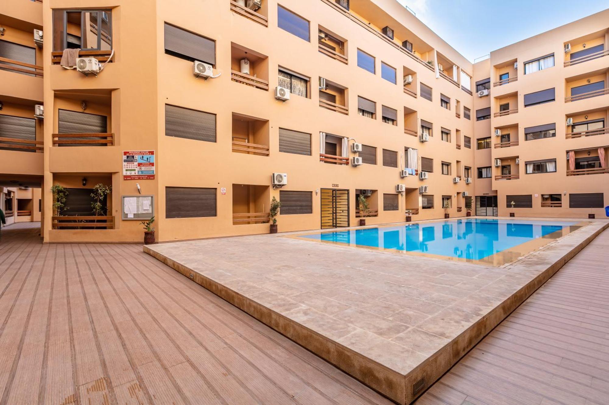 Jolie & Luxueux Appart A Gueliz - 100% Equipe Marrakesh Esterno foto